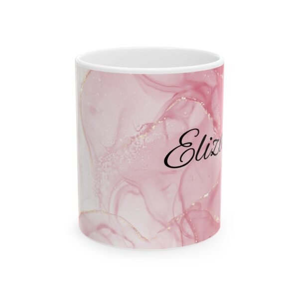 Personalized Marble Ceramic Mug | Custom Coffee Cup with Name | Gift for Her | Unique Name Mug | Birthday, Anniversary, Celebration - Image 2