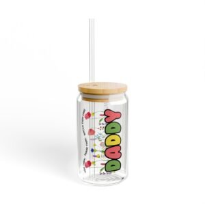 Personalized Glass Sipper, Customized Drink Container, Eco-Friendly Beverage Jar, Unique Gift for Him/Her, Perfect for Parties, [...]