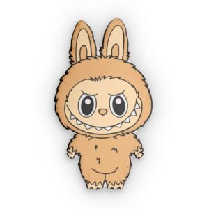 Labubu Shaped Pillows | Cute Bunny Plush, Kid's Room Decor, Unique Gift, Fun Throw Pillow, Anime-Inspired Cushion