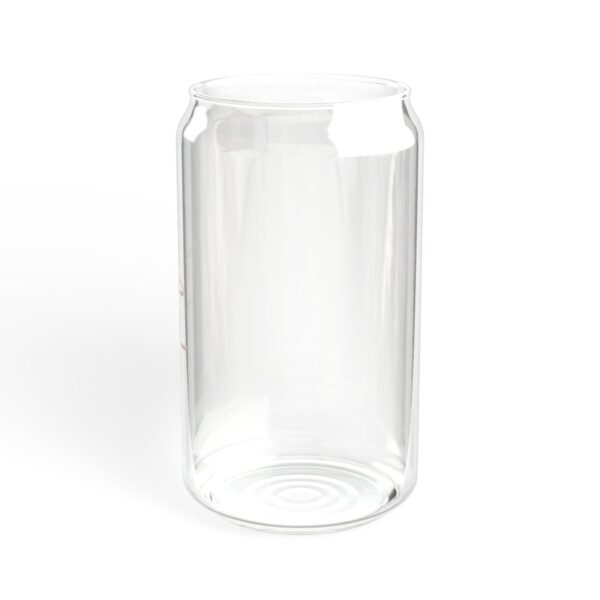 Custom name Sipper Glass, 16oz in Rose Gold - Image 8