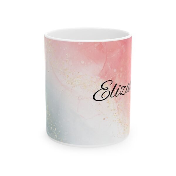 Personalized Ceramic Mug, Custom Name Mug, Colorful Drinkware, Gift for Her, Coffee Tea Mug, Unique Birthday Present - Image 2