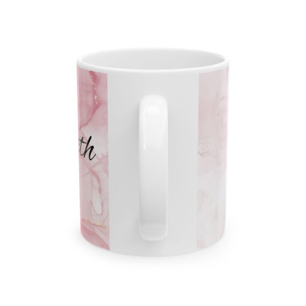 Personalized Marble Ceramic Mug | Custom Coffee Cup with Name | Gift for Her | Unique Name Mug | Birthday, Anniversary, Celebration - Image 3