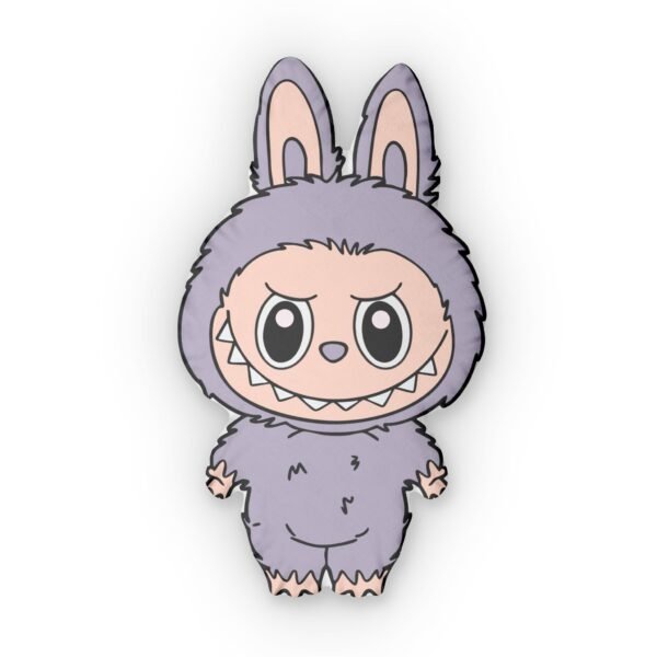 Labubu Shaped Pillows | Cute Bunny Plush, Kid's Room Decor, Unique Gift, Fun Throw Pillow, Anime-Inspired Cushion - Image 2