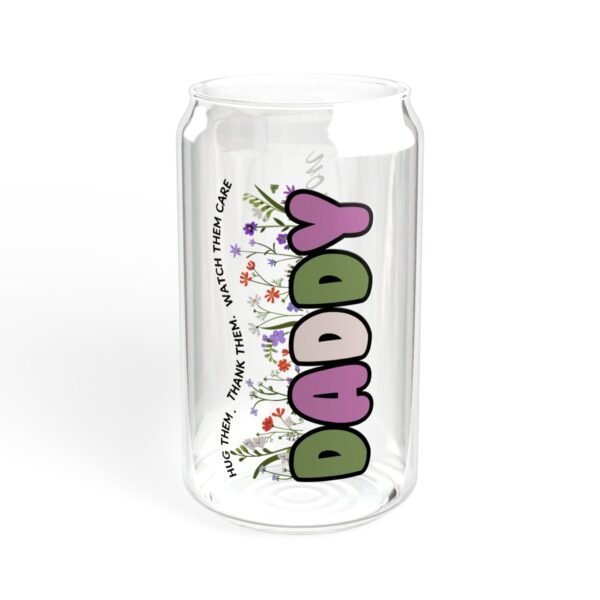 Personalized Sipper Glass with Bamboo Lid, Custom Drinkware, Ideal for Home, Gifts, Parties, Eco-Friendly Beverage Container - Image 8