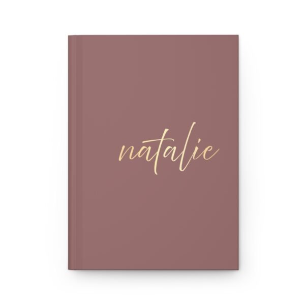 Custom name Hardcover Journal Matte