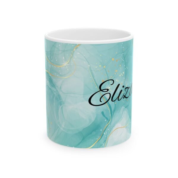 Personalized Marble Ceramic Mug - Customizable Drinkware for Coffee Lovers, Unique Gift for Birthdays, Anniversaries, Holidays, Home Decor - Image 2