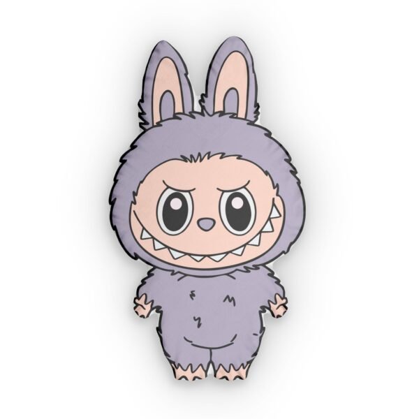 Labubu Shaped Pillows | Cute Bunny Plush, Kid's Room Decor, Unique Gift, Fun Throw Pillow, Anime-Inspired Cushion