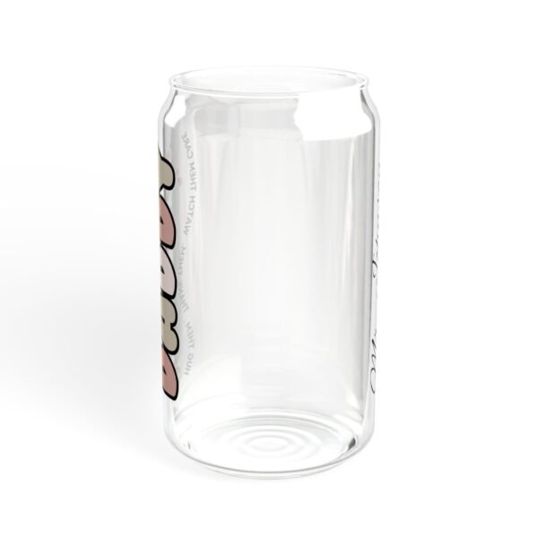 Personalized Sipper Glass, 16oz Drinkware, Eco-Friendly Glass Jar, Custom Bamboo Lid, Unique Gift for Him, Her, Wedding, and Parties - Image 7