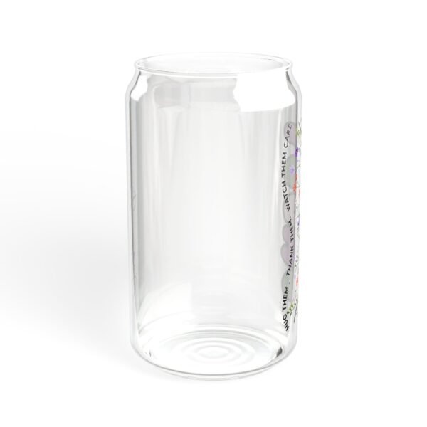 Personalized Sipper Glass with Bamboo Lid, Custom Drinkware, Ideal for Home, Gifts, Parties, Eco-Friendly Beverage Container - Image 5