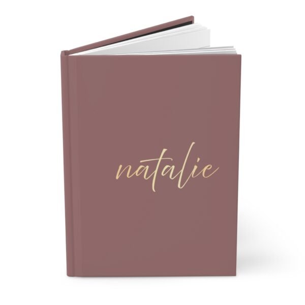 Custom name Hardcover Journal Matte - Image 3