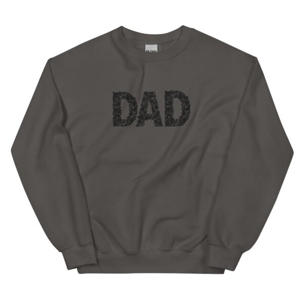 Floral Dad Embroidered Unisex Sweatshirt - Image 9