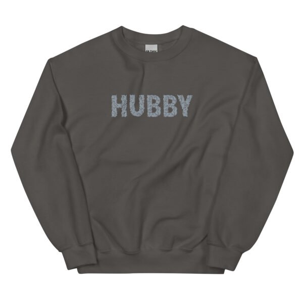 Floral HUBBY Embroidered Unisex Sweatshirt - Image 8