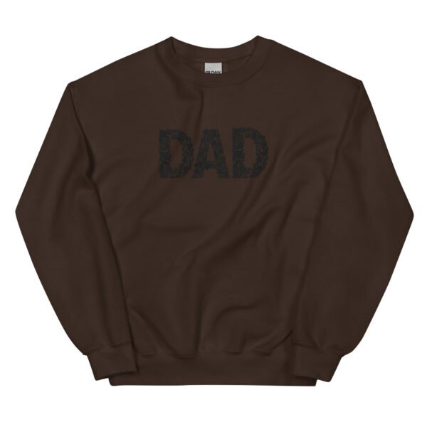 Floral Dad Embroidered Unisex Sweatshirt - Image 4