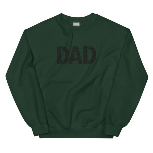 Floral Dad Embroidered Unisex Sweatshirt - Image 7