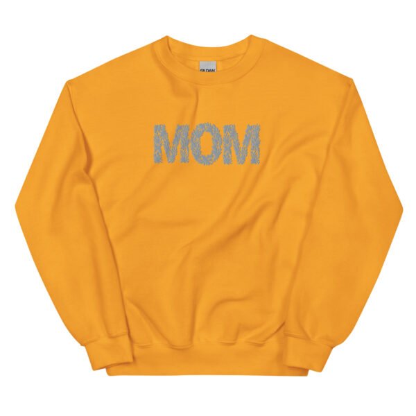 Floral MOM Embroidered Unisex Sweatshirt - Image 9