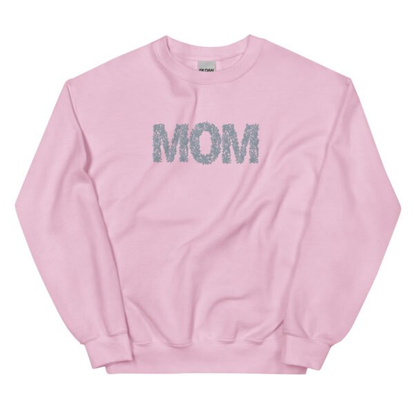 Floral MOM Embroidered Unisex Sweatshirt - Image 12