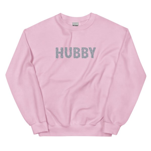 Floral HUBBY Embroidered Unisex Sweatshirt - Image 12