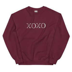 XOXO EMBROIDERY Unisex Sweatshirt