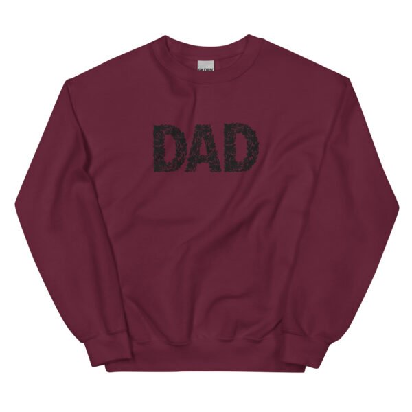 Floral Dad Embroidered Unisex Sweatshirt - Image 6
