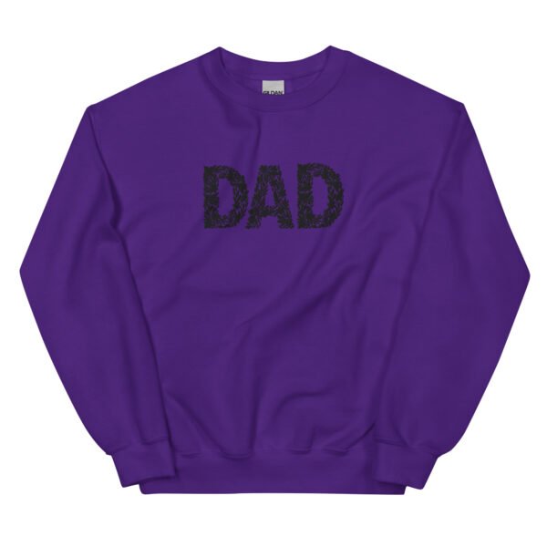 Floral Dad Embroidered Unisex Sweatshirt - Image 5