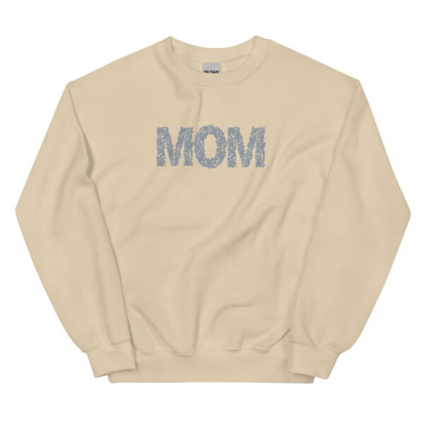 Floral MOM Embroidered Unisex Sweatshirt - Image 11