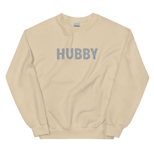Floral HUBBY Embroidered Unisex Sweatshirt - Image 11