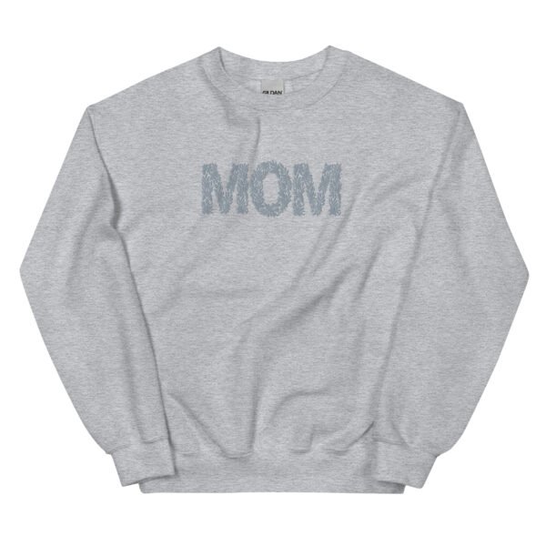 Floral MOM Embroidered Unisex Sweatshirt - Image 13