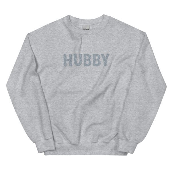 Floral HUBBY Embroidered Unisex Sweatshirt - Image 10