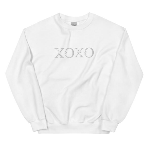 XOXO EMBROIDERY Unisex Sweatshirt - Image 7